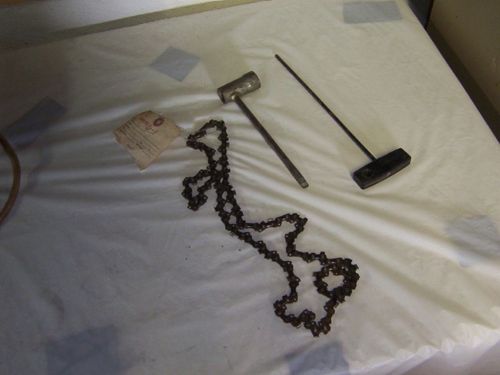 SEARS 16" CHAIN AND ADJUSTMENT TOOLS