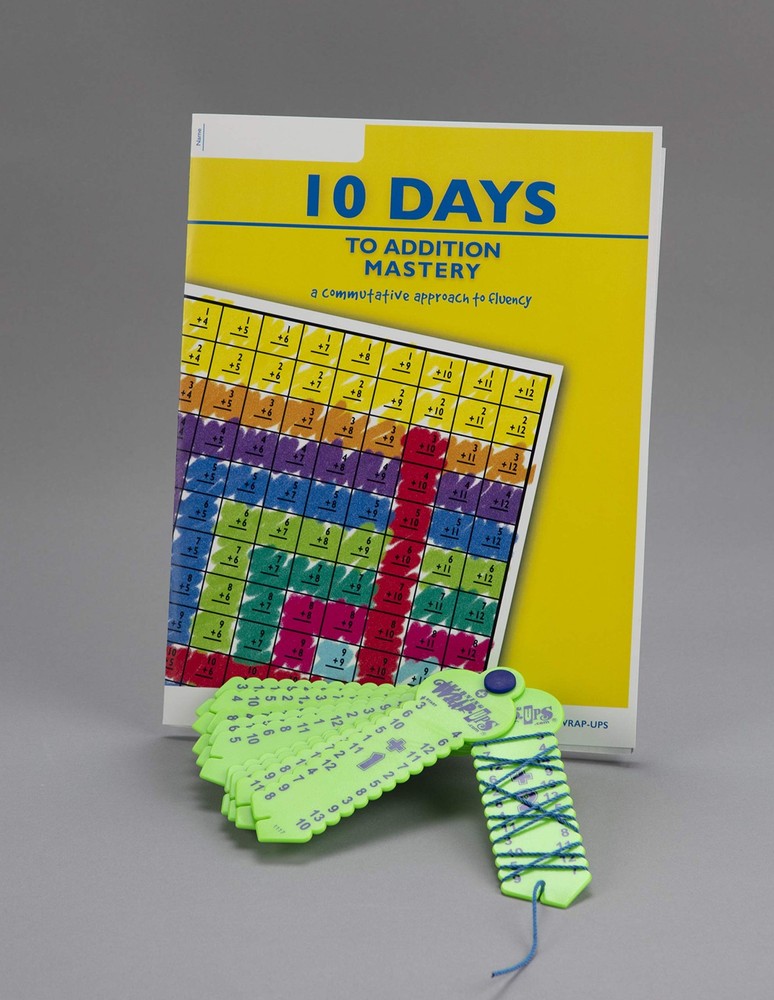 10 Days To Addition Mastery Student Workbook With Learning WrapUp Set Tools
