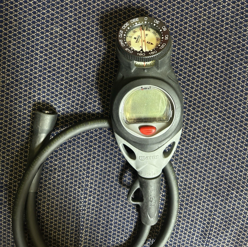 Mares PuckAir with Compass - AIR INTEGRATED COMPUTER