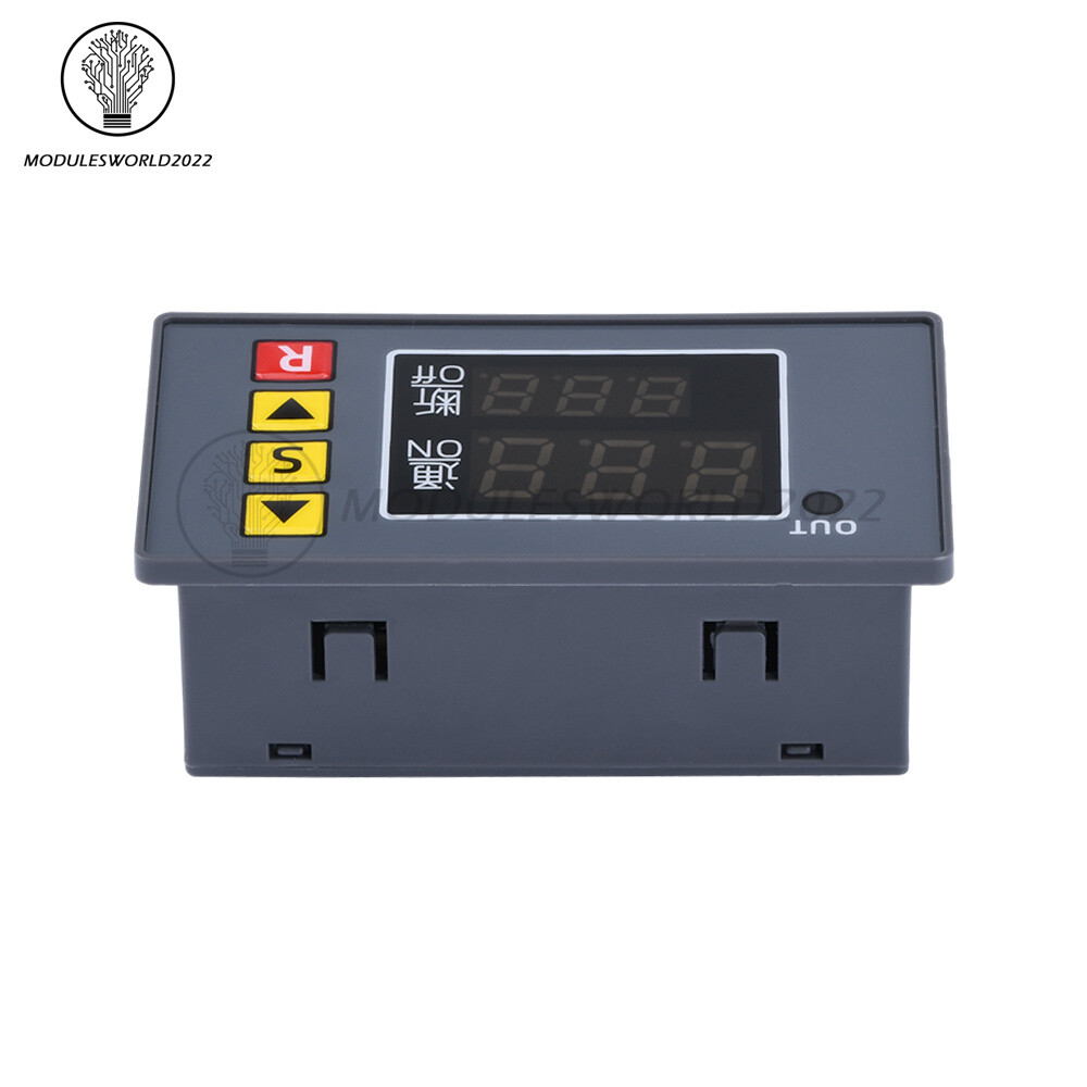 T3231 Programmable Digital Time Delay Relay Dual Display Timer Control Switch