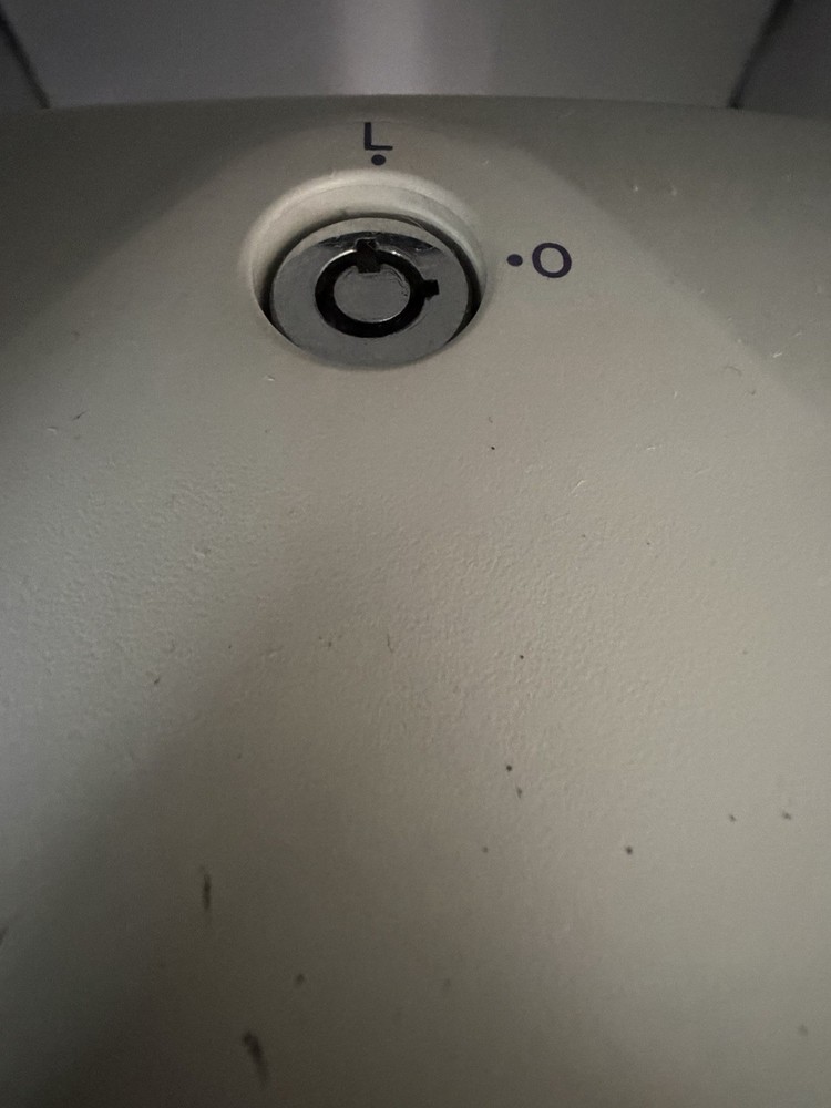 Lathem 5000E Plus Electronic Time Clock Punch Clock TESTED Works No Key