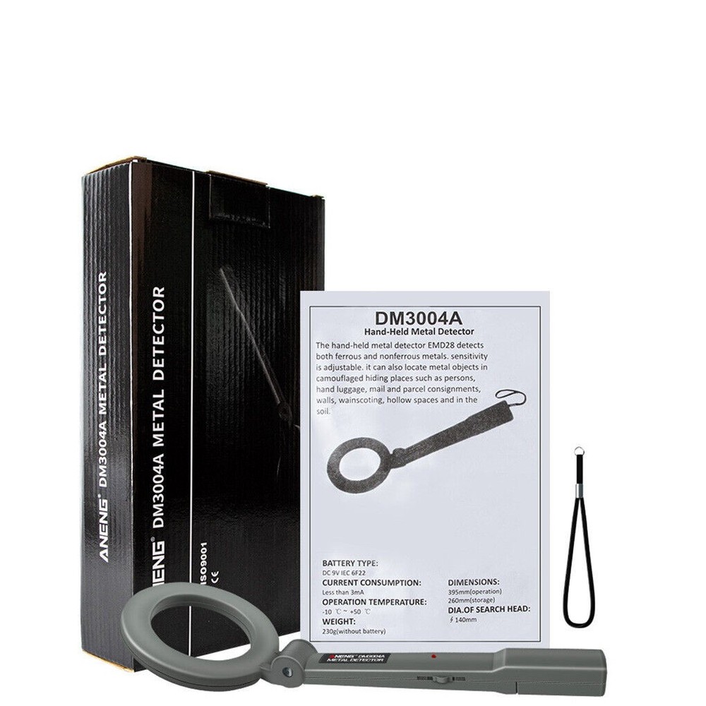 Handheld Metal Detector Airport Security Scanner High Sensitive Testing Tool