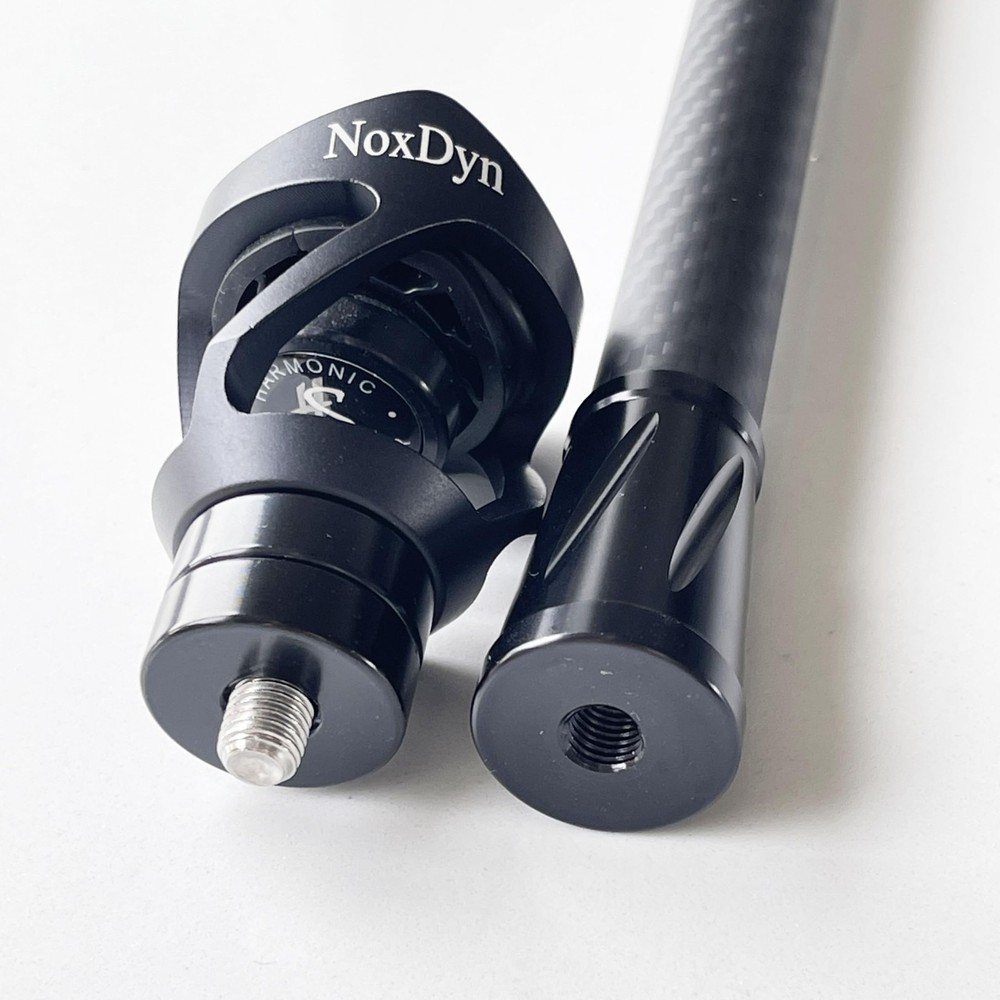 Bow stabilizer Carbon Compound stabilizer with Weighted Absorbers for Enhanced