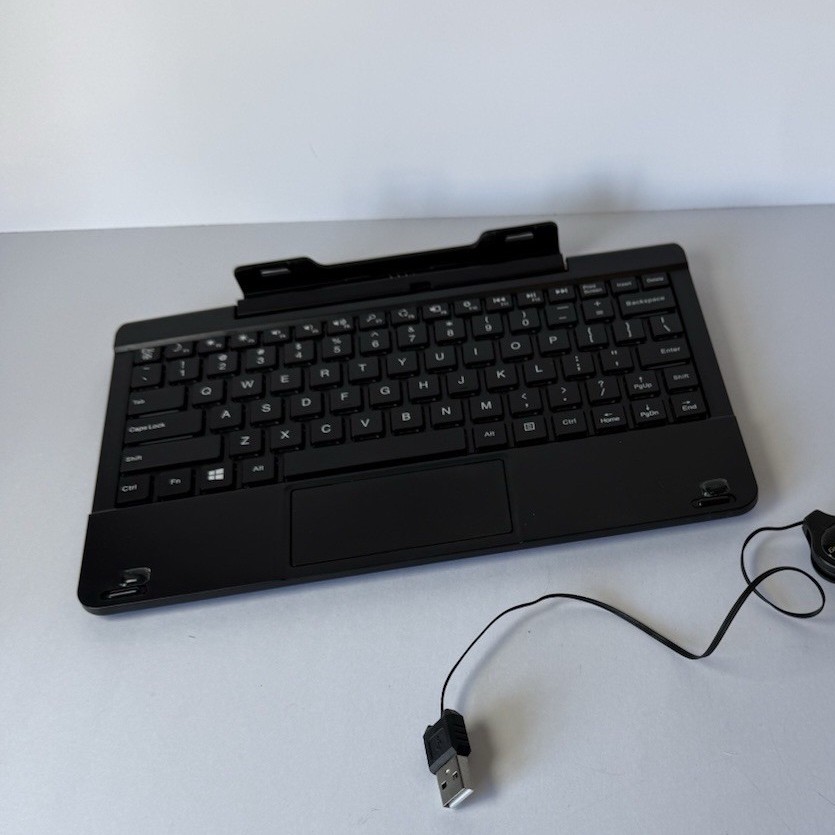 Power Head Compact Wired Keyboard Mouse Bundle PH-003 Black Touchpad