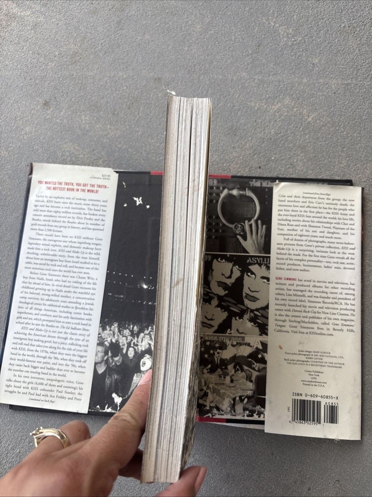 Kiss and Make-Up Gene Simmons Hardcover