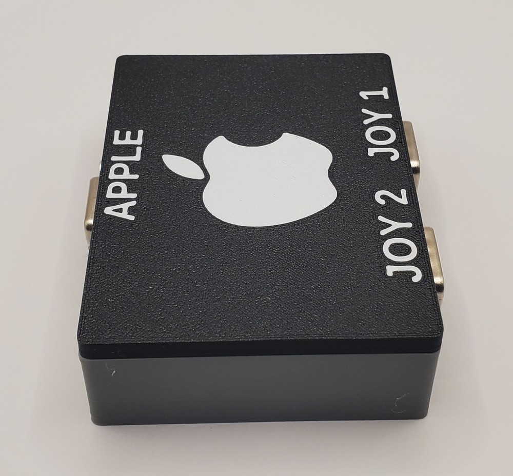 Apple II, IIgs adapter for using up to two Atari Joysticks