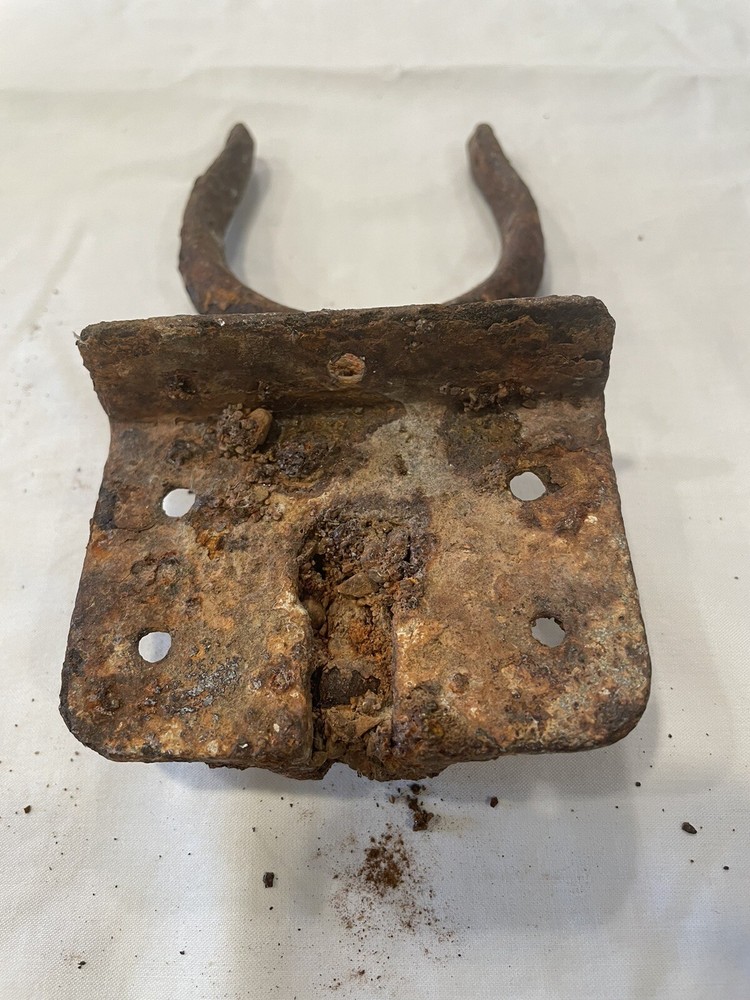 Vintage Rusty Oar Rest