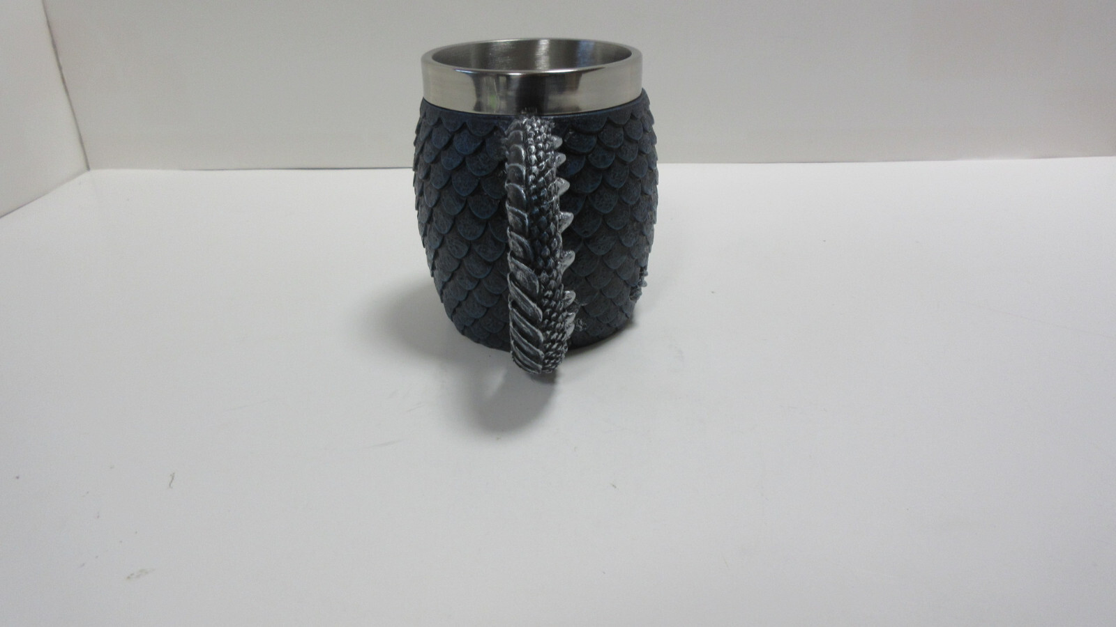 Medieval Blue Dragon Egg Mug (Stainless Steel)