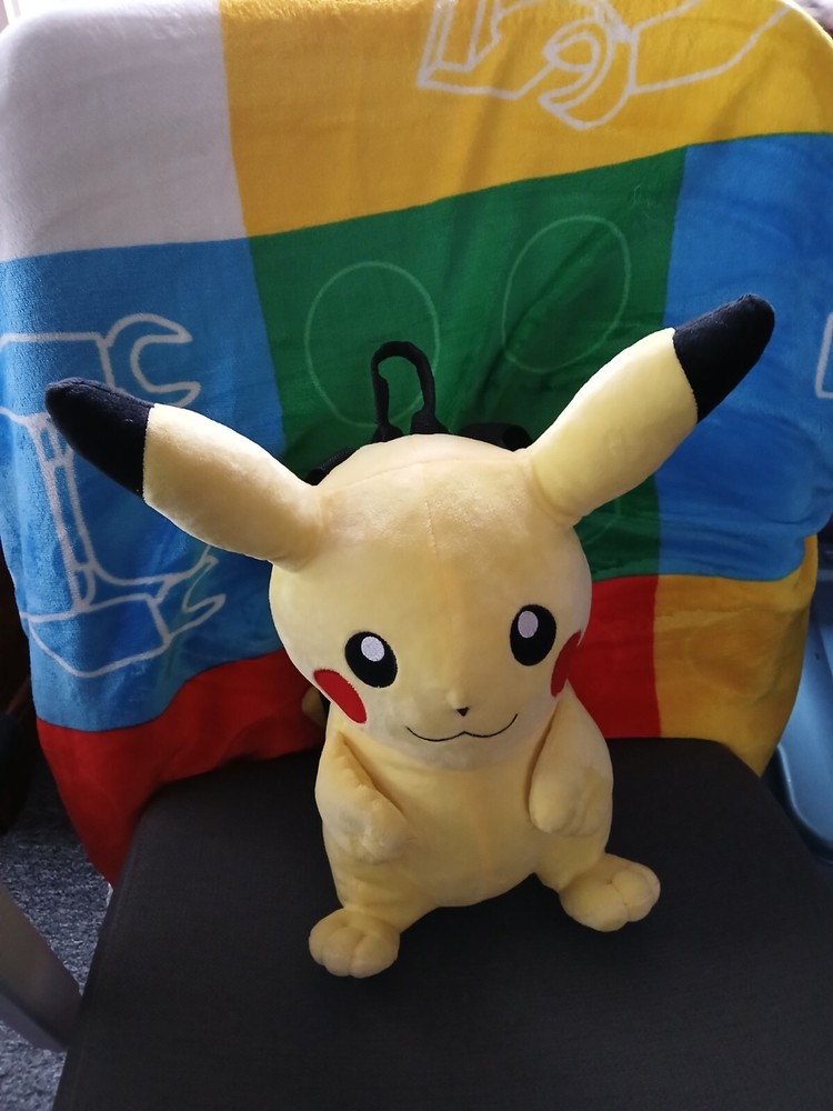 Pikachu Backpack Plush