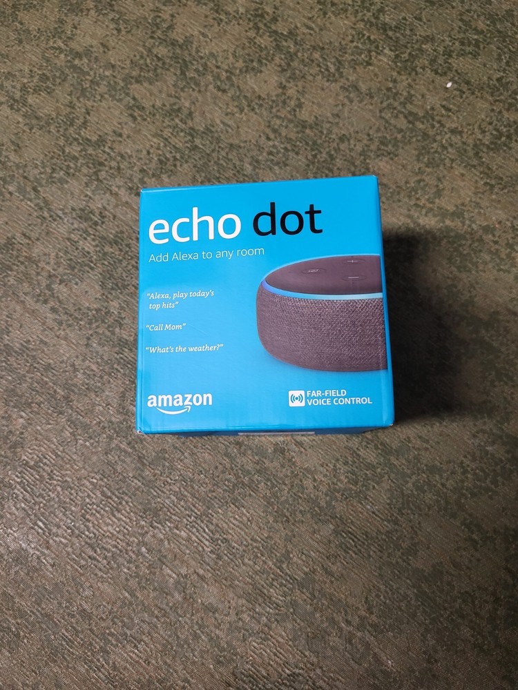 Echo Dot 3rd Gen - NEW Smart speaker with alexa black