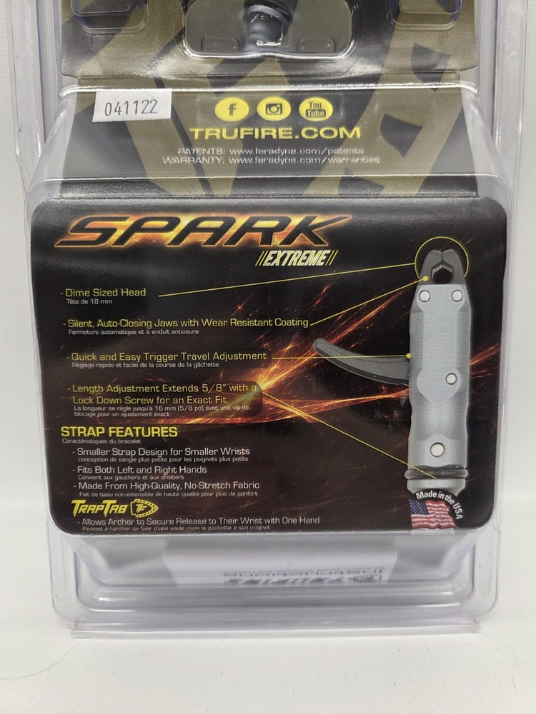 Tru-Fire Release Aids Spark Extreme Release