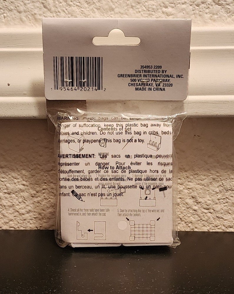 Jot Wire Net Fixing Hook 4ct