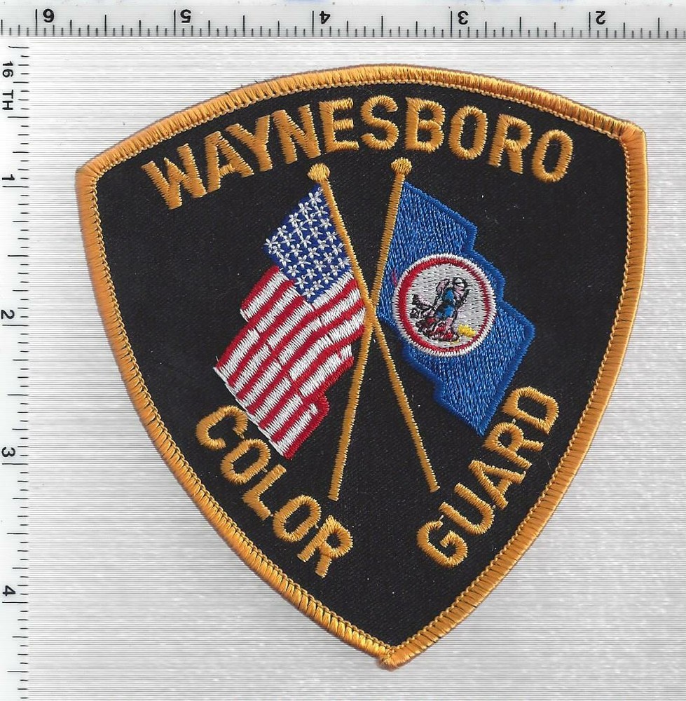 Waynesboro Color Guard (Virginia) 1st Issue Shoulder Patch