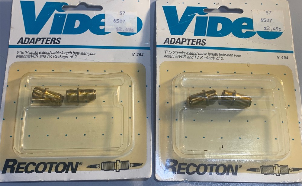 Recoton Video Matching Transformer 300ohm-75ohm - V418 NEW