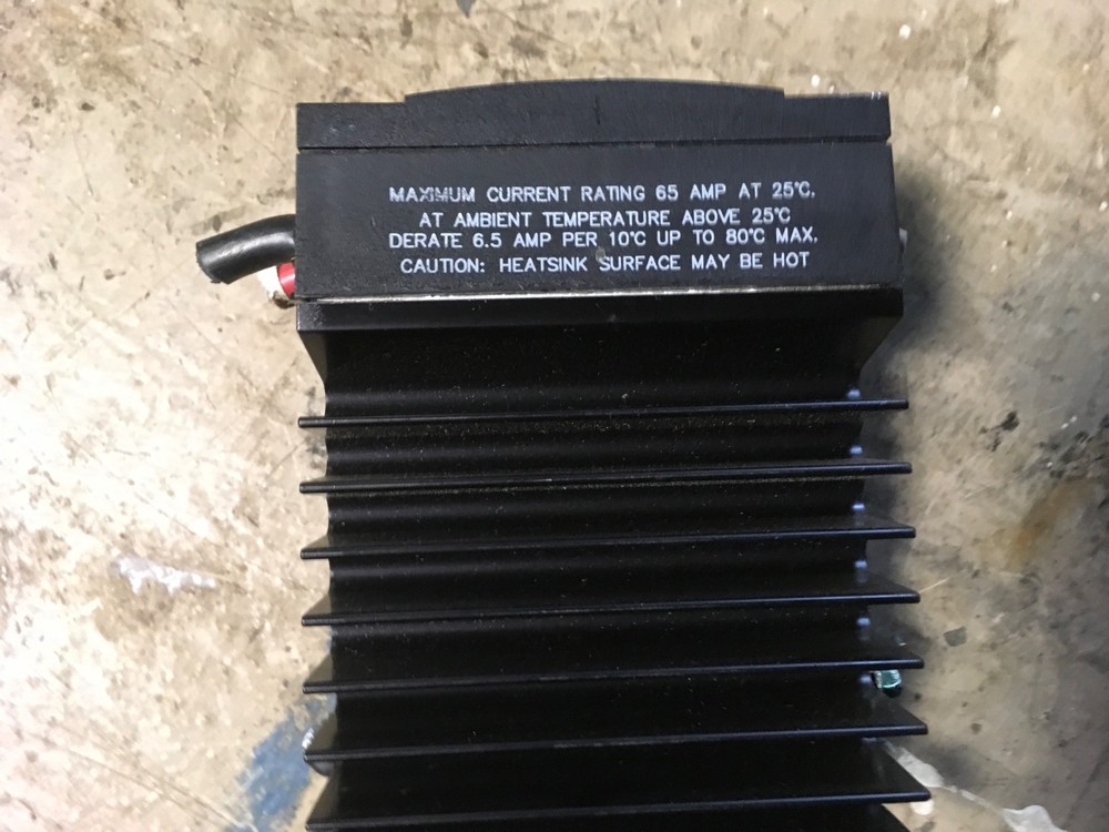 CRYDOM Solid State Relay #CMRD2465, input-3-32vdc, output-120/250vac 65amp