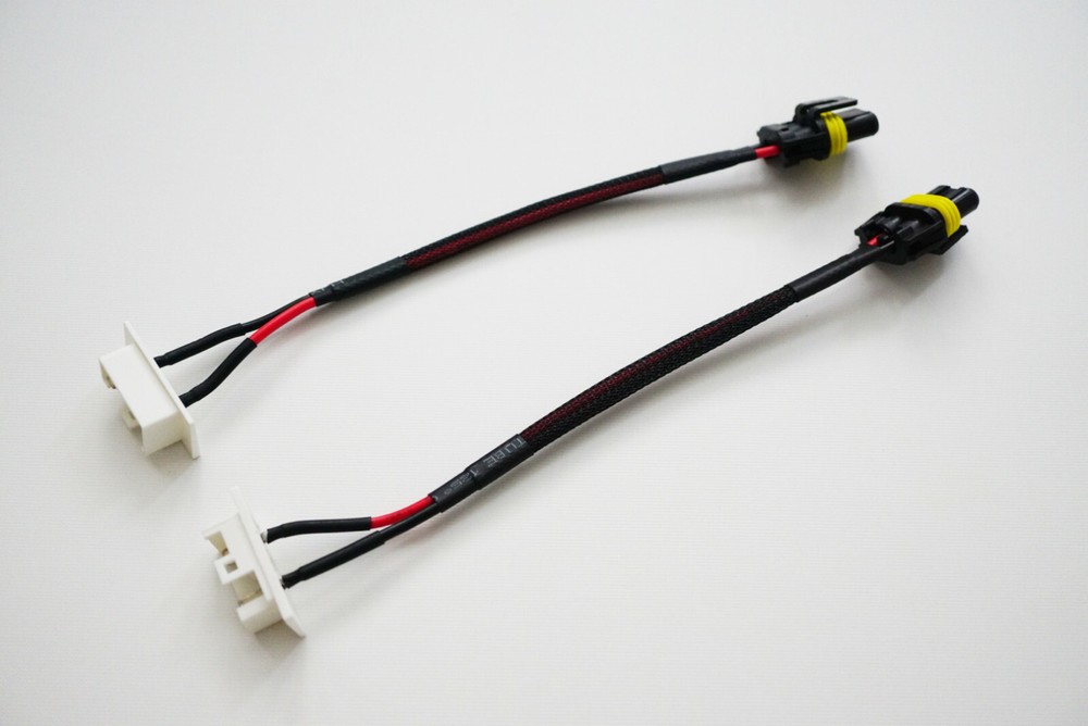 2pc DENSO KOITO KDLT002 DDLT002 ballast conversion harness LED HID Porsche Lexus