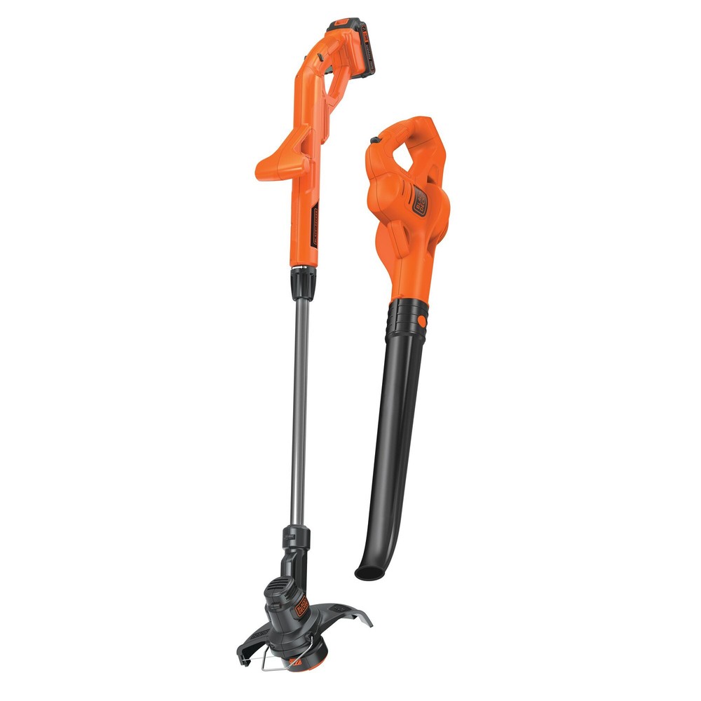 BLACK+DECKER 20V MAX* String Trimmer / Edger and Sweeper Combo Kit, - LCC221