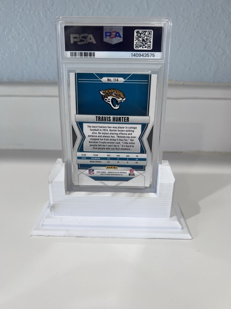 Vertical Display Stand for PSA Standard trading cards
