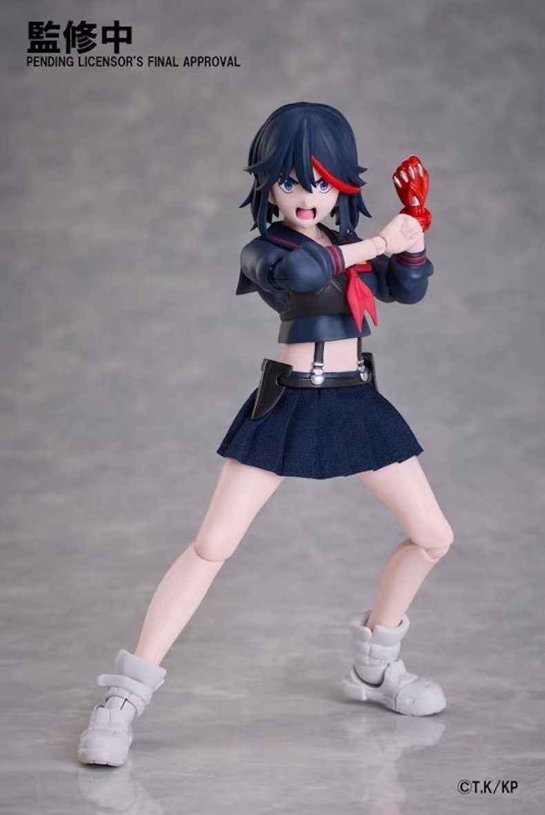 New BUZZmod. Kill la Kill Ryuko Matoi Action Figure Aniplex 1/12 Scale In Stock