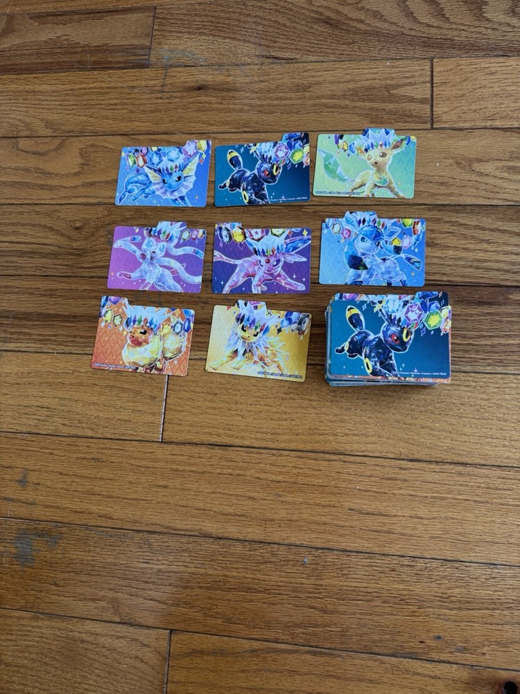Prismatic Evolution Surprise Box Dividers for Trading Cards (x60)
