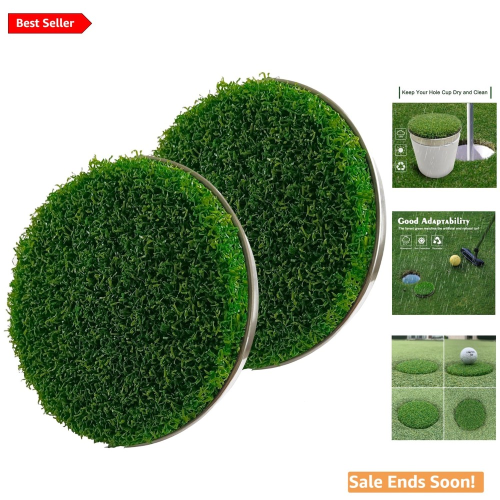 Sturdy Golf Cup Covers for Backyard Putting Green – Enhances Practice Style