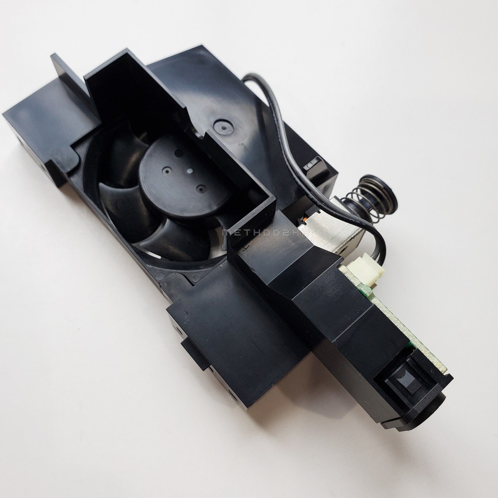 Nintendo GameCube OEM Fan Replacement w/ Power Button Switch *Fully Cleaned!*