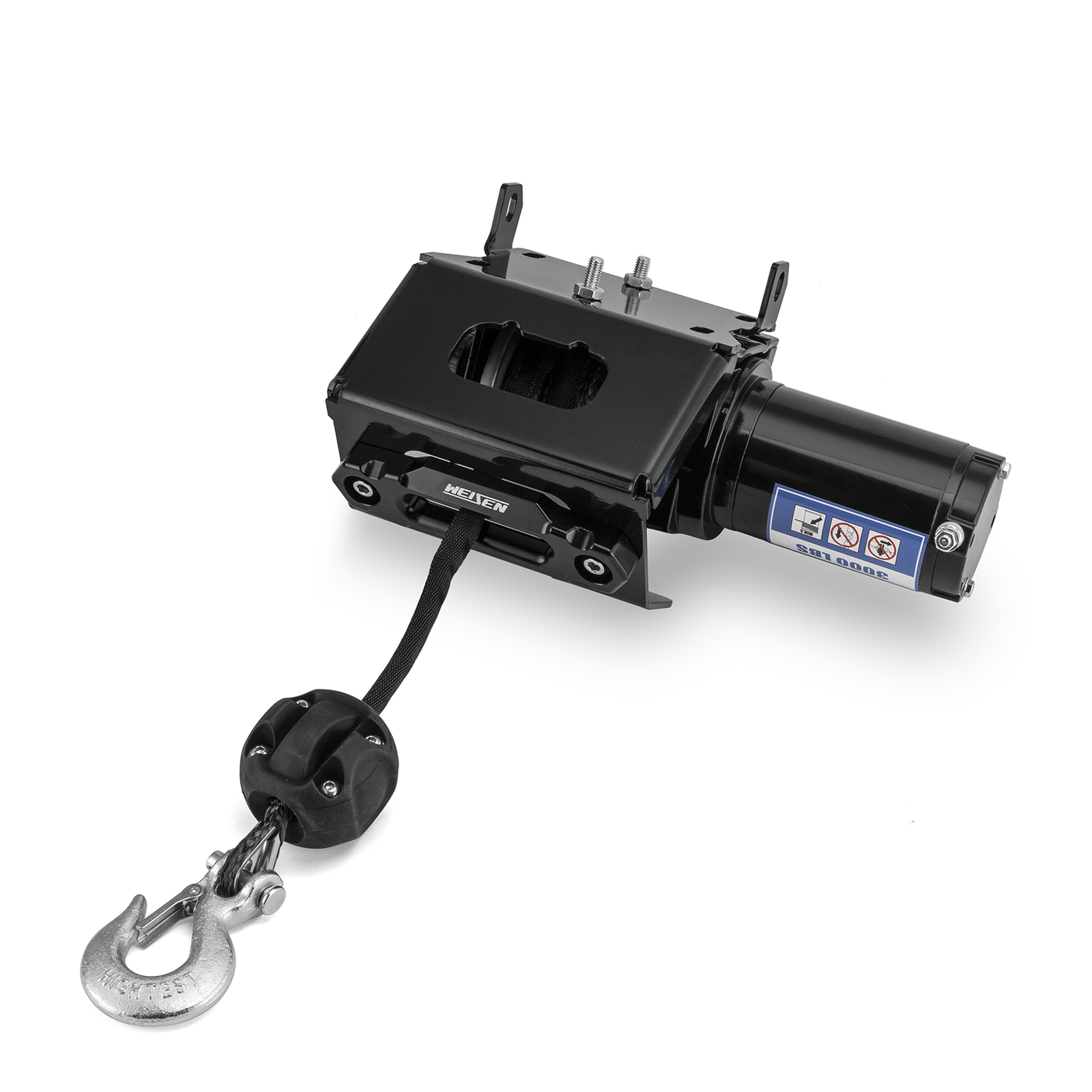 3000lb Electric Winch Kit with Winch Mount For 2014-2024 Honda TRX420 Rancher