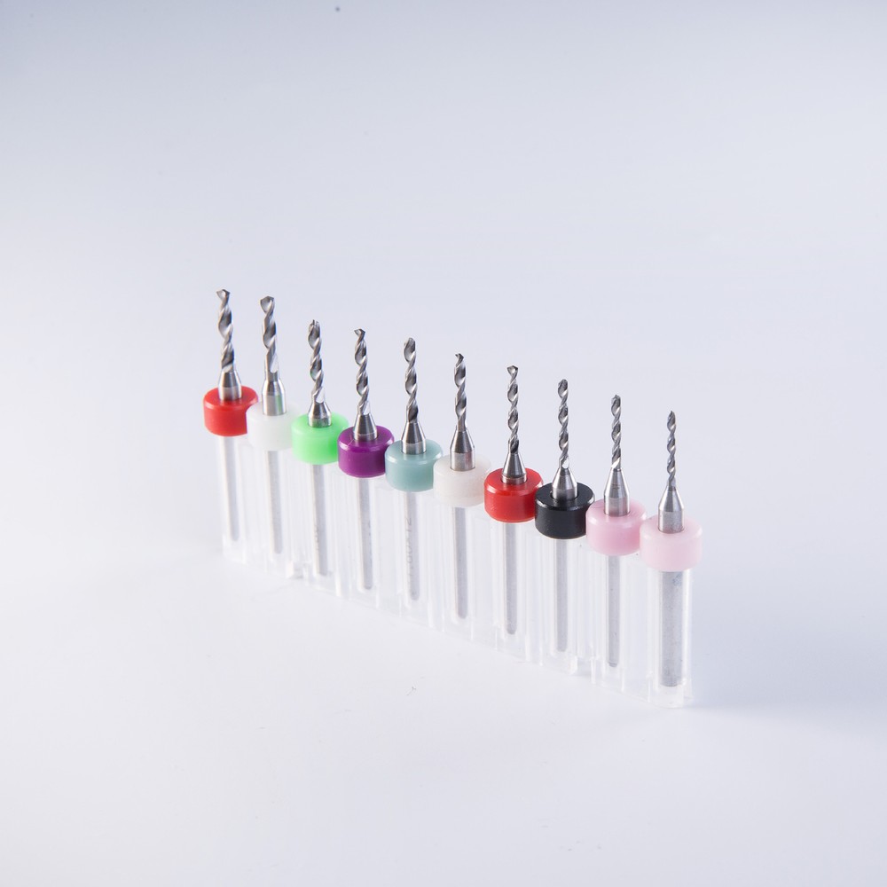 10X Pcs 0.6-1.5mm PCB Circuit Board Carbide Mini Micro Drill CNC FA Device