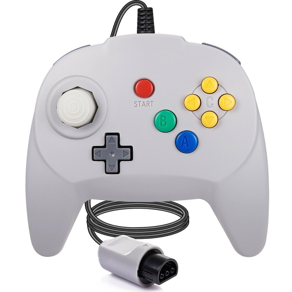 For Nintendo 64 Video Game Console Gamepad Joystick Joypad Wired Controller