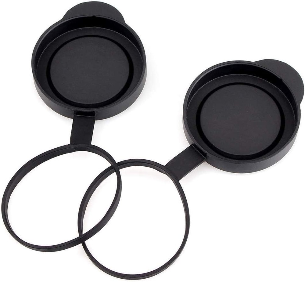 Scratch-Resistant Objective Lens Caps for 52-53mm Binoculars - Dustproof Design