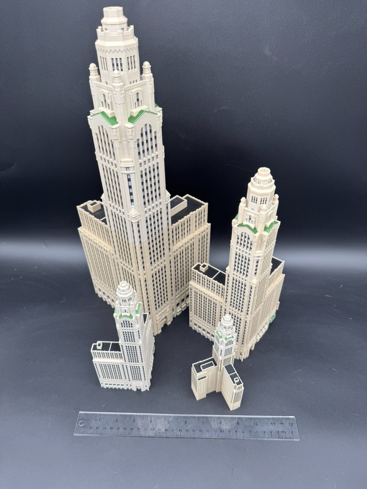 LeVeque Tower Model- 3D Printed Full Color