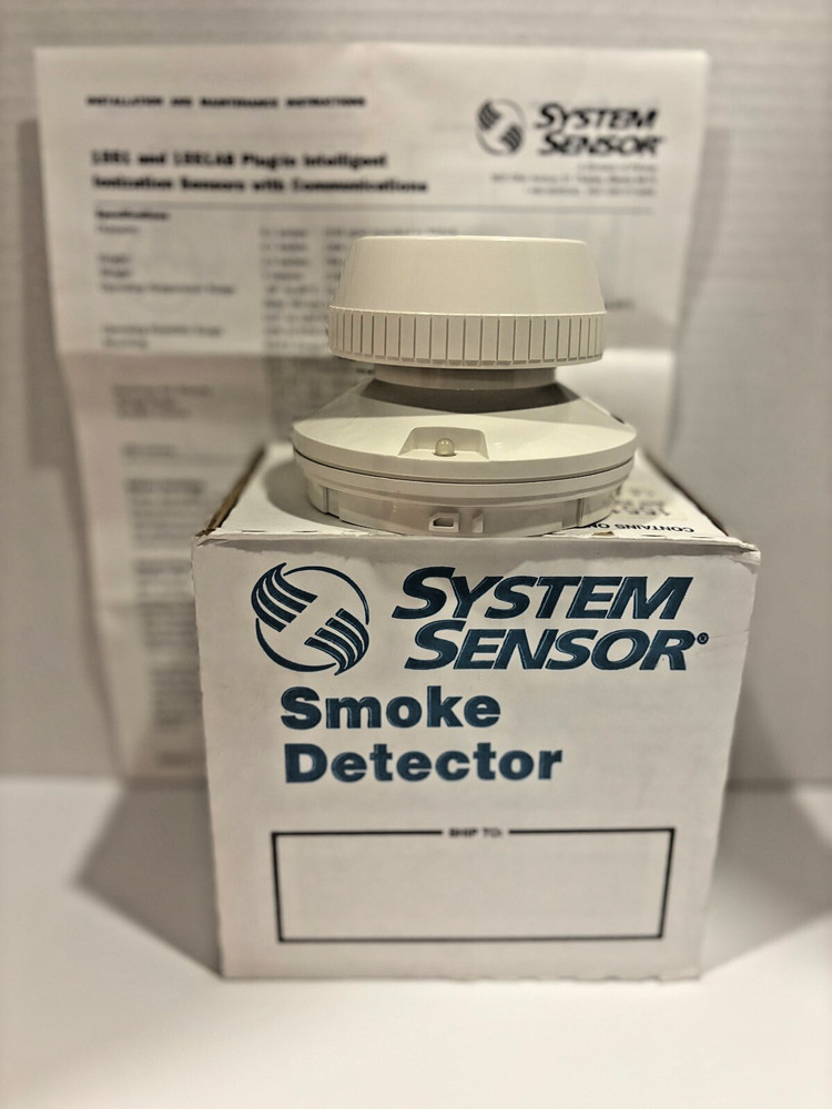 SYSTEM SENSOR 1551B DETECTOR HEAD - Intelligent Ionization Sensor/Smoke Detector