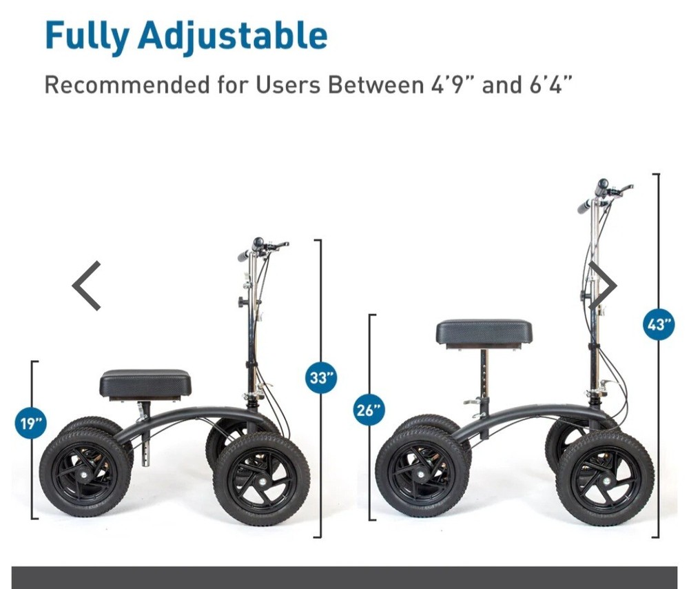 BodyMed Folding Knee Walker