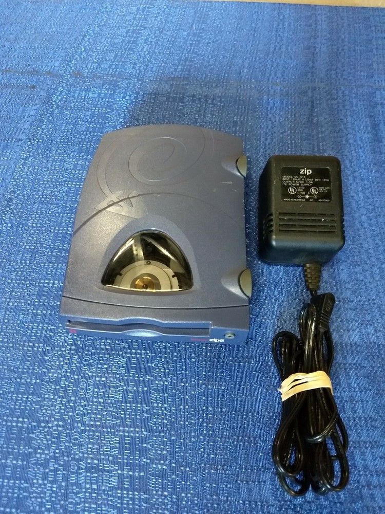 Iomega External Parallel Port Zip Drive Z250P