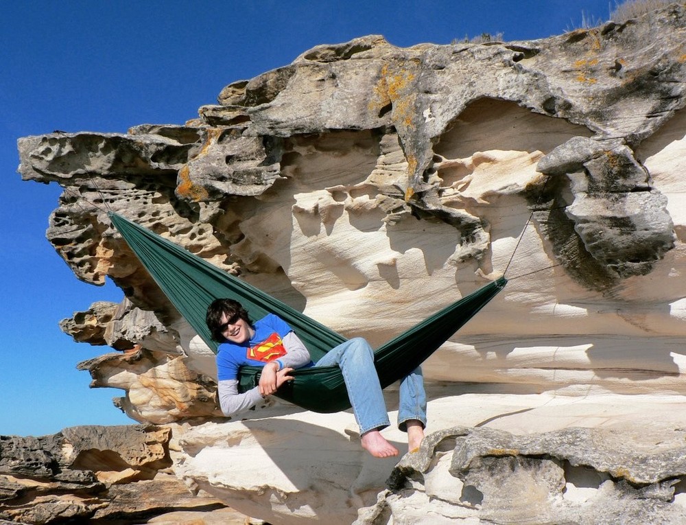 Hammock Bliss Single - Camping - Essentials, One Size, Green
