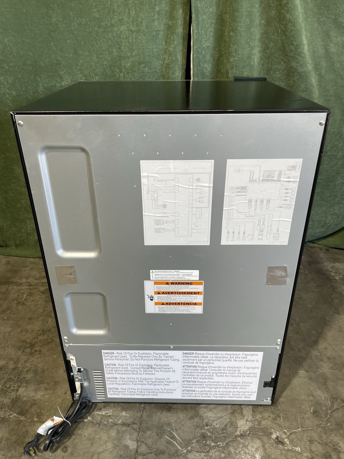 JennAir Rise 24 Inch Undercounter Dual Zones Wine Cooler - JUWFL242HL