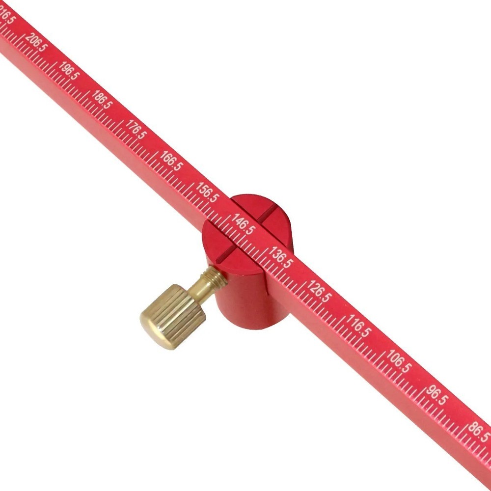Adjustable Compass Ruler Precision Circle Drawing Tool for Drafting Woodworking
