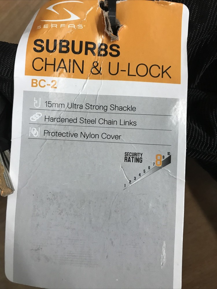 Serfas Suburbs Chain & U-Lock