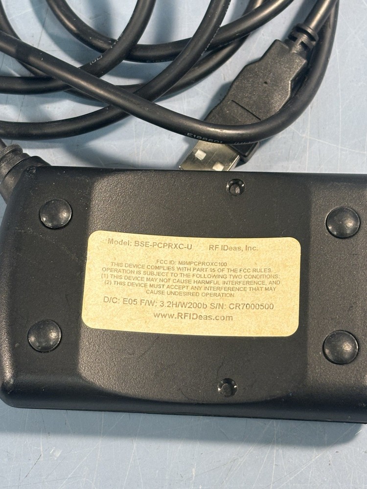 PcProx Plus RFID Card Reader RF IDeas pcProx Model#BSE-PCPRXC-U