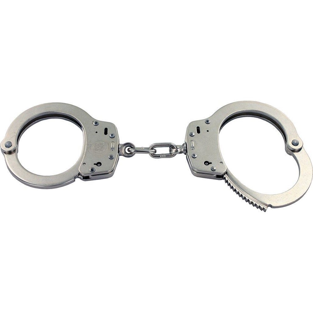 Smith & Wesson Model 100-1 Handcuffs, Nickel