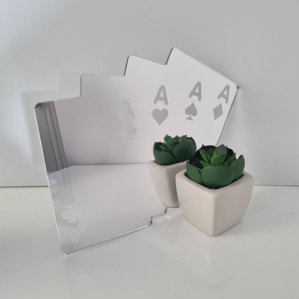 Aces High Acrylic Mirror (Several Sizes Available)