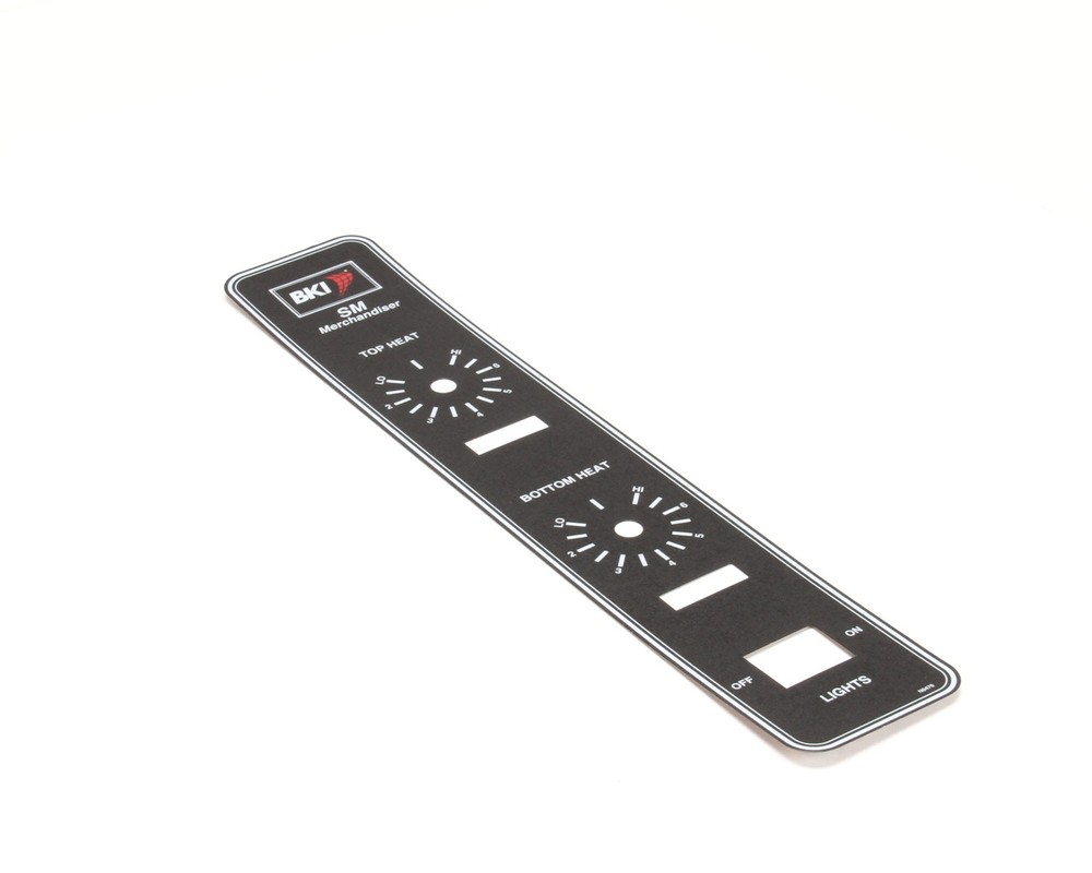 Bki Decal, Control Panel, Sm N0476 - Genuine OEM Replacement Part