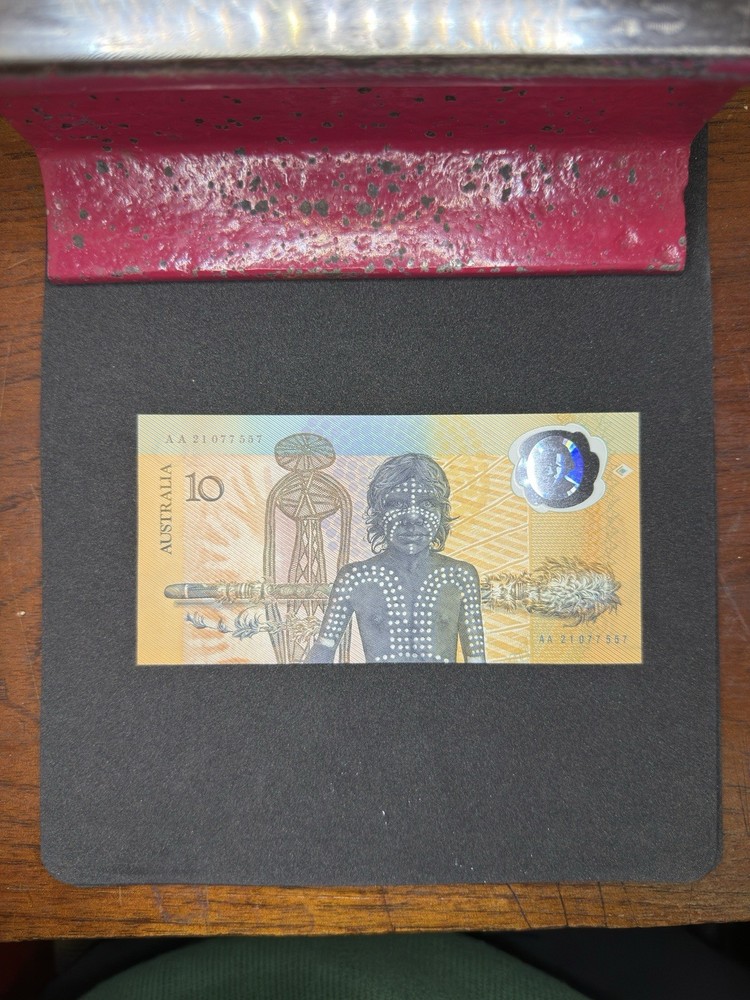1988 $10 Bicentennial Polymer Note X2