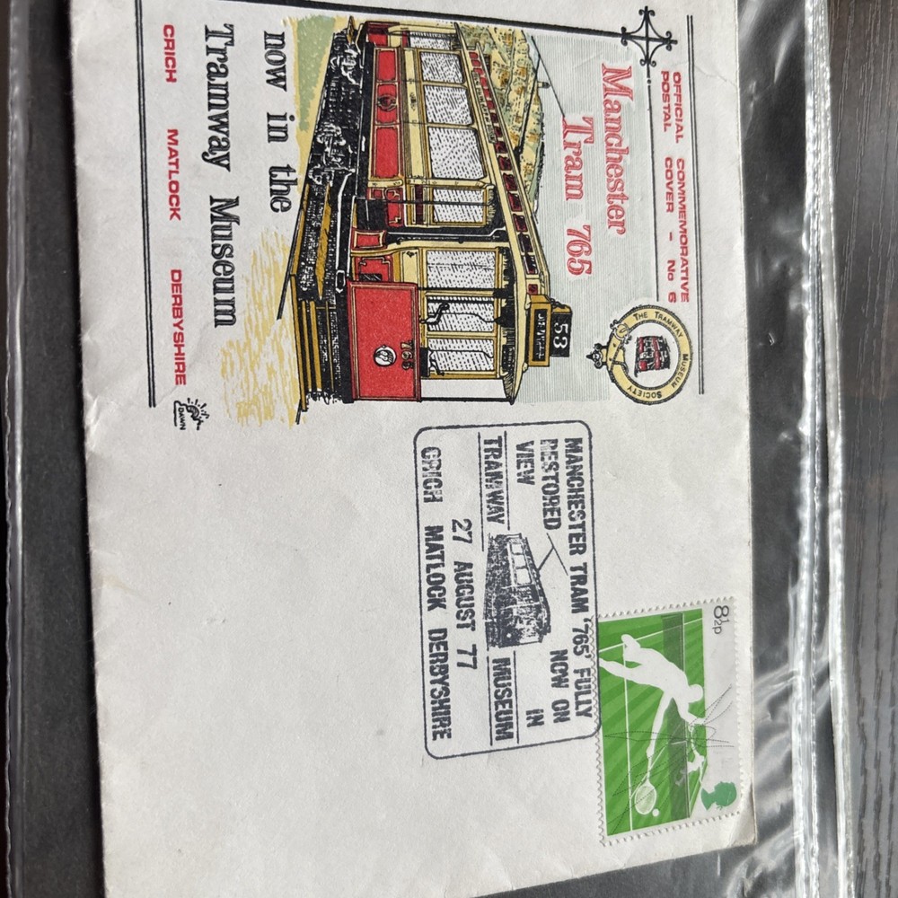 Manchester Tram Commemorative Envelope