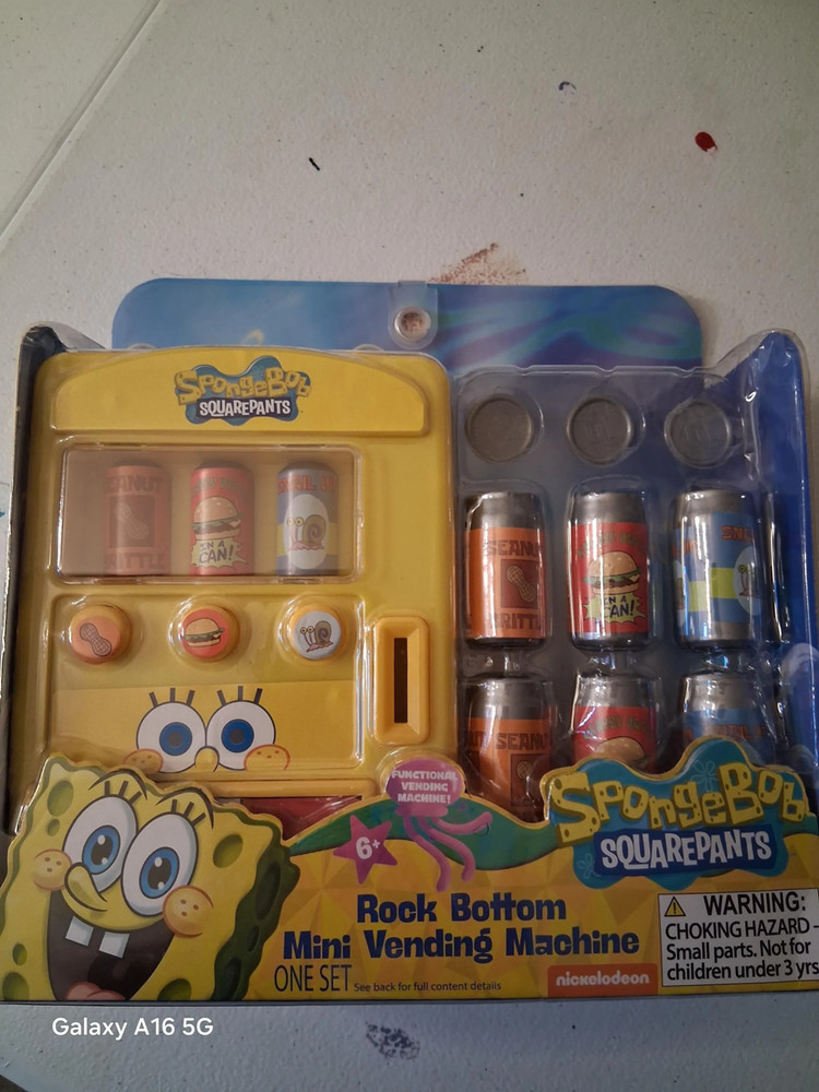 Sponge Bob Toy Vending Machine