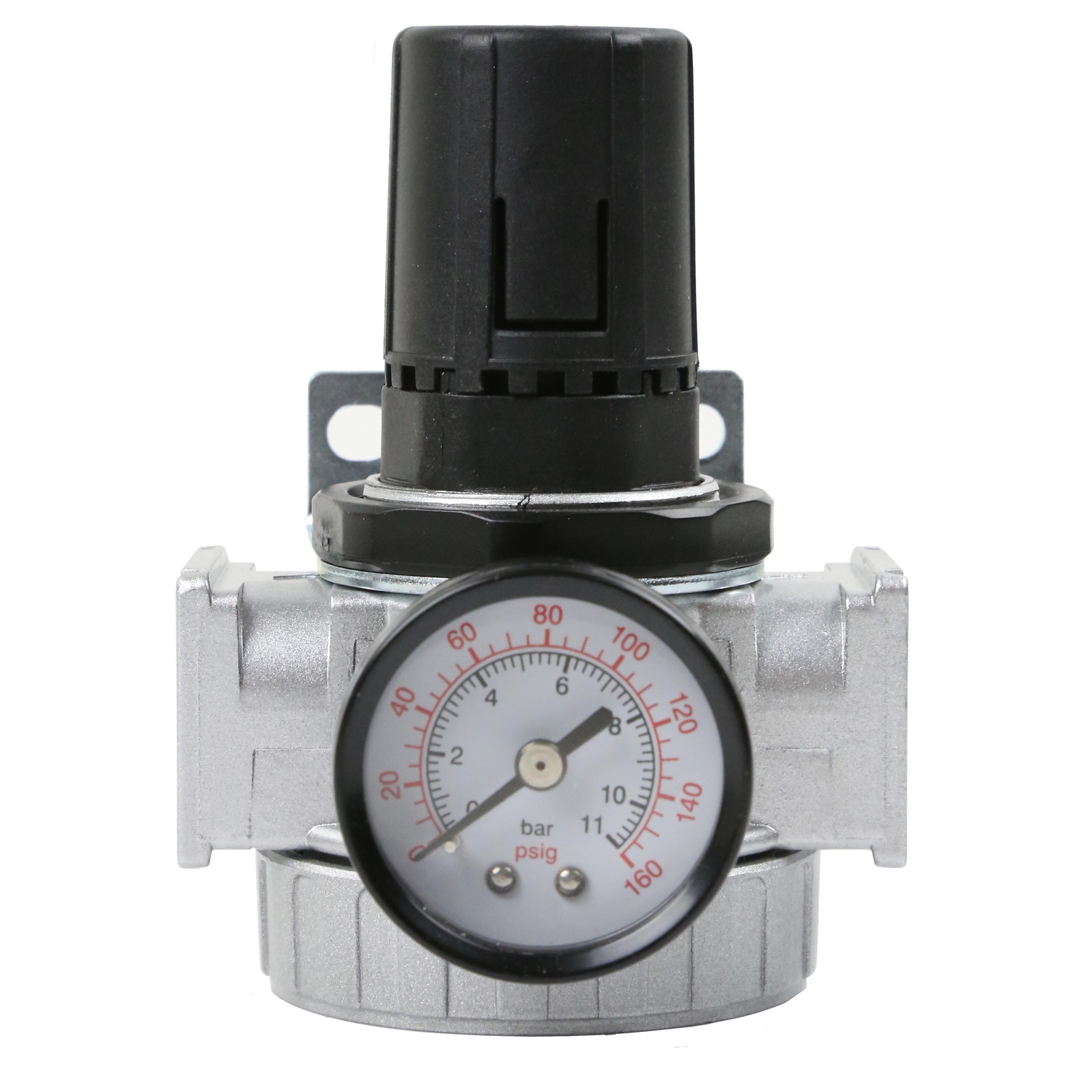 1/2" Compressor In Line Compressed Air Industrial Regulator Heavy Duty w/ Gauge