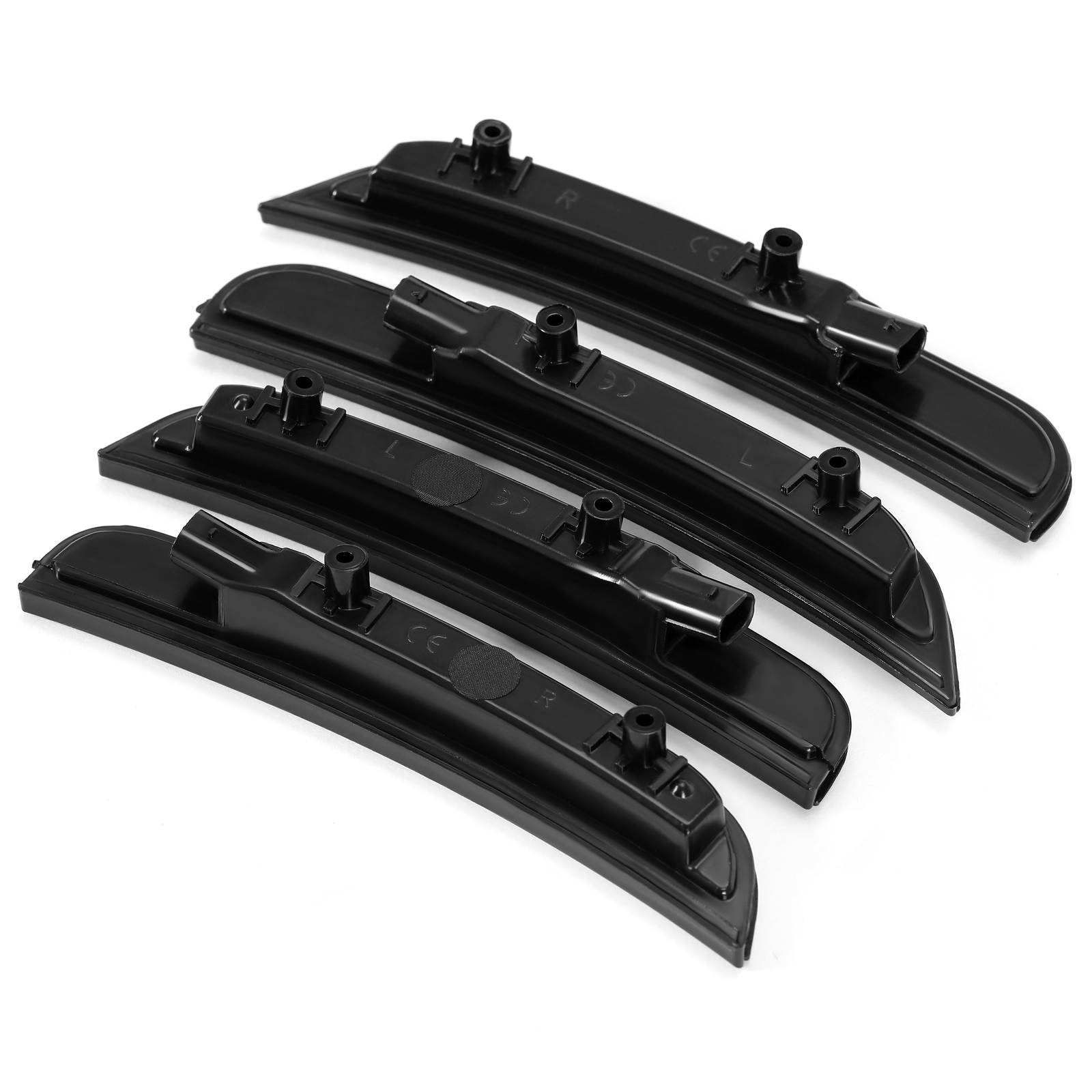 For 2015-2022 Dodge Charger Smoked Lens LED Rear &Front Bumper Side Marker Light