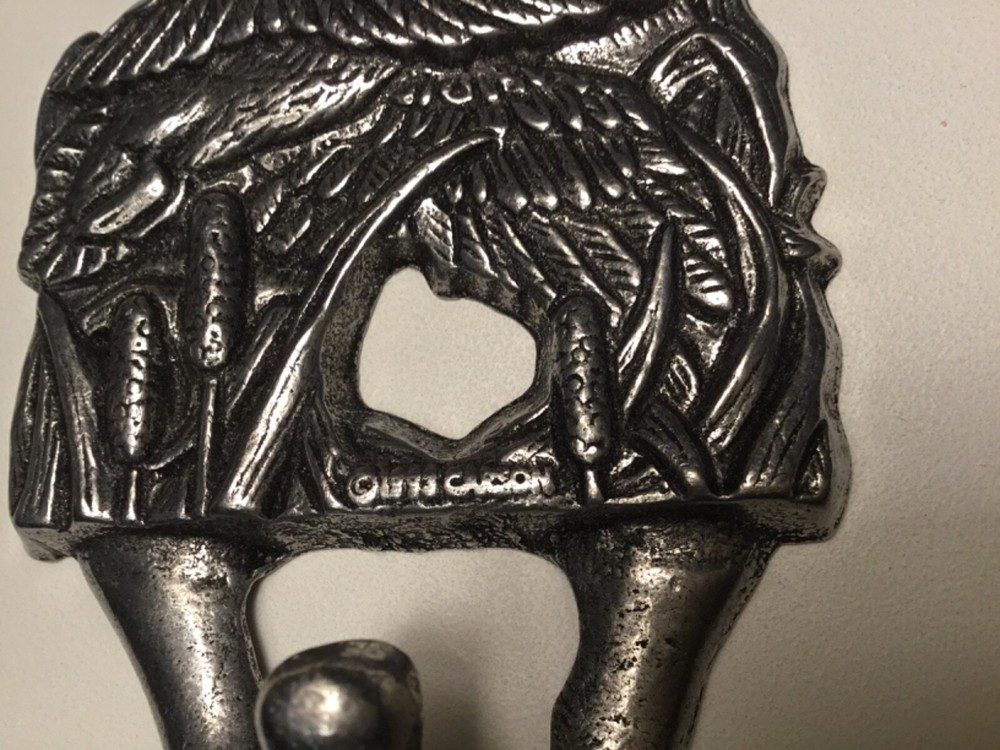 1993 Carson Metal Mallard Duck Hook