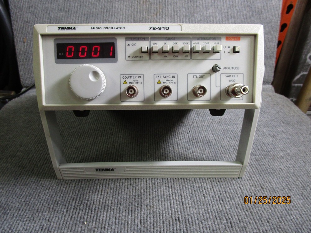 Tenma Audio Oscillator 72-910