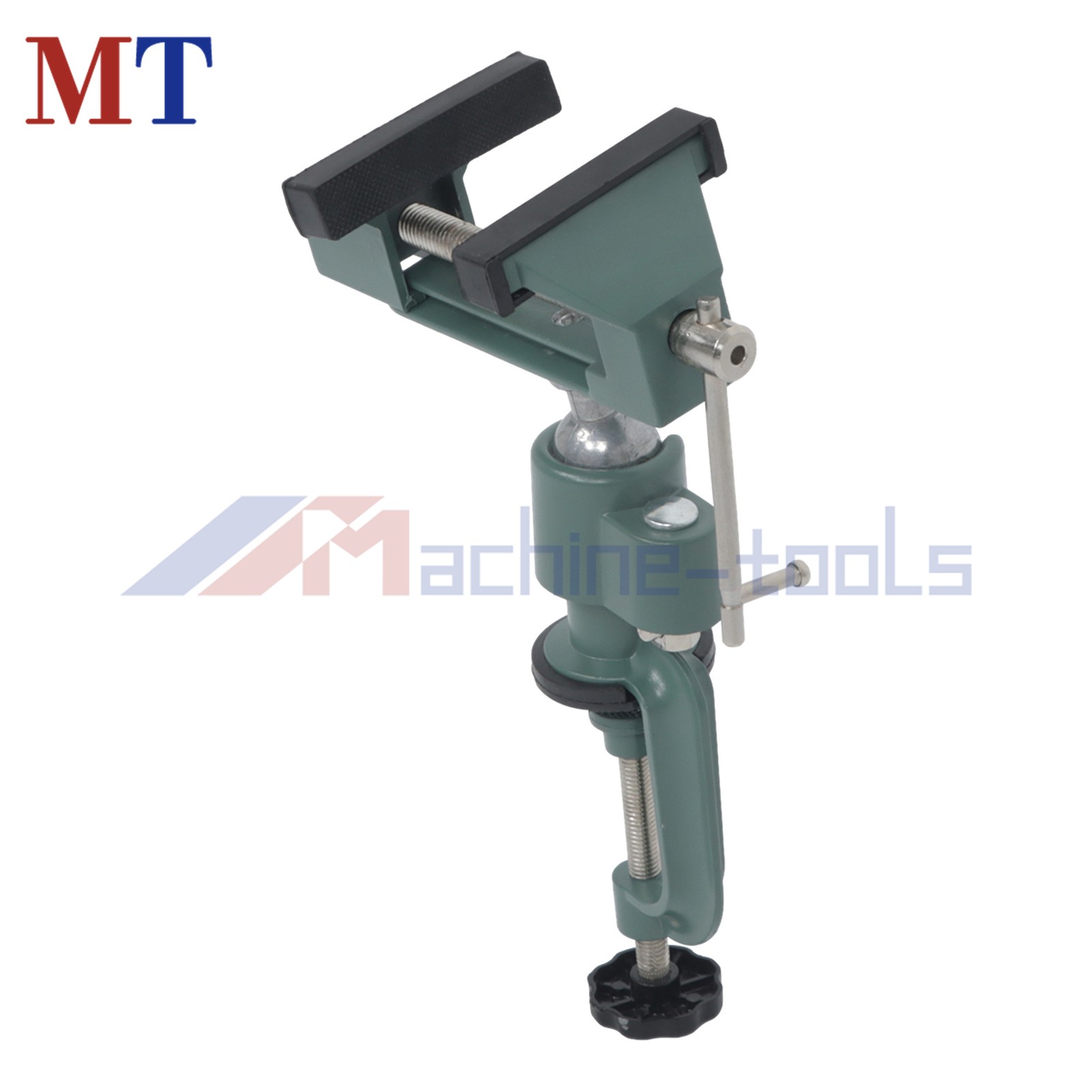 3" Table Bench Vise Work Bench Clamp 360° Swivel Rotating Hobby Crafts Universal